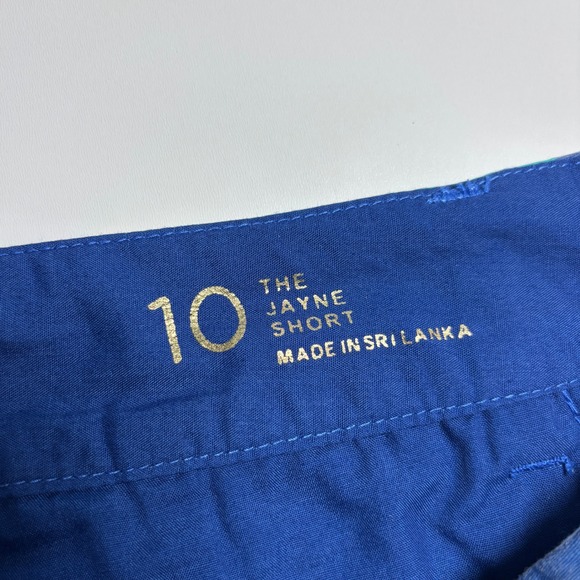 Lilly Pulitzer Jayne Shorts Woman's 10 Pink Blue Floral Print Preppy - Picture 5 of 8